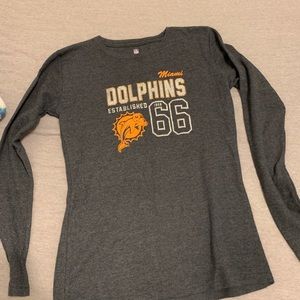 Long sleeve Miami Dolphins shirt